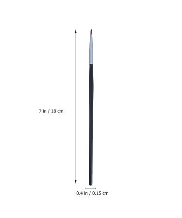 Buy KALLORY 12 pcs Fine Eyeliner & Makeup Brushes - Portable Travel-Friendly Ideal for Eye & Lip Makeup - Buy Online on GoSupps.com