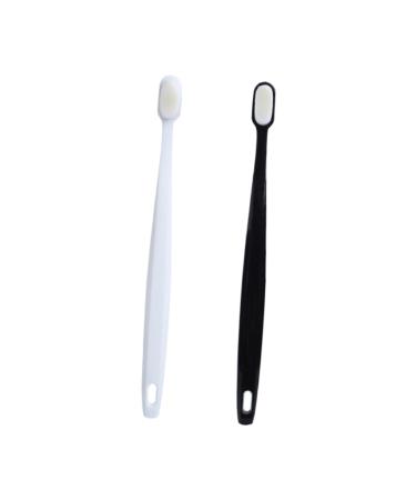 Ultechnovo 2st soft toothbrush adult toothbrush deep cleaning toothbrush nano toothbrush toothbrush toothbrush fine bristle tooth clean baby products lovers soft fur