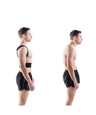 Orthosis Corset Back Brace Posture Corrector Sport Therapy Magnetic Posture Upper Back Corrector - Buy Online on GoSupps.com