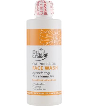 FARMASi Calendula Oil Face Wash 225ml/7.6 fl.oz Gentle Gel Cleanser for All Skin Types Hydrating and Nourishing Face Wash with Calendula Extract Non-Drying Daily Facial Cleanser