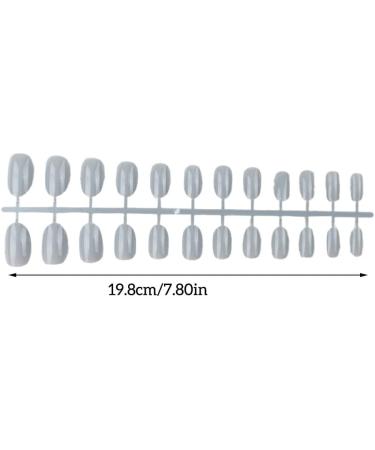 dijiusidy 24 Pieces Solid Small Round Head Press on Nails Removable Wearable French Style DIY Exquisite Unique Acrylic Nail Type22 - Buy Online on GoSupps.com