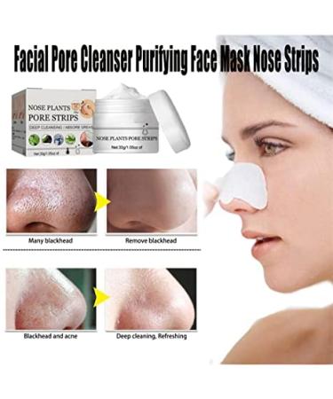 2 Pack Blackhead Remover Nose Strips - Natural Pore Cleansing Strips for All Skin Types - Effective Blackhead Removal - Buy Online on GoSupps.com