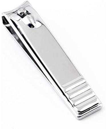 Fashion Stainless Steel Nail Clipper Cutter Trimmer Manicure Nail Art Toe Nail Clipper Manicure Beauty Tool Silver -Silver - Buy Online on GoSupps.com