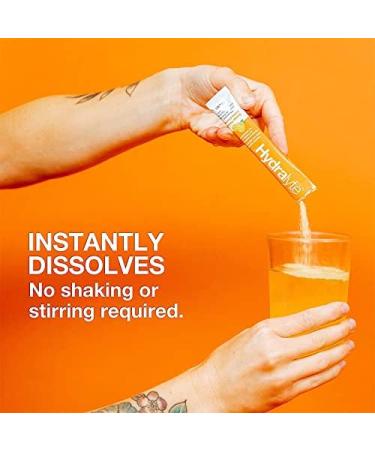 Hydralyte Effervescent Electrolytes Powder Sachets - 20 Orange Flavoured Sticks - Buy Online on GoSupps.com