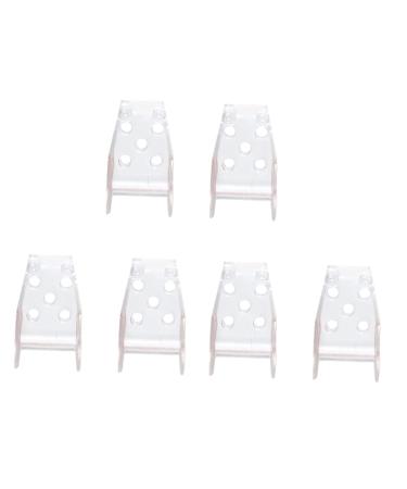 FRCOLOR Nail Tools 3 Pairs Splitter Nail Care Tools Nursing Clip Board Tools for Men Dividers Overlapping Hammer Foot Valgus Protector Separator Foot Splitter Thumb Splint