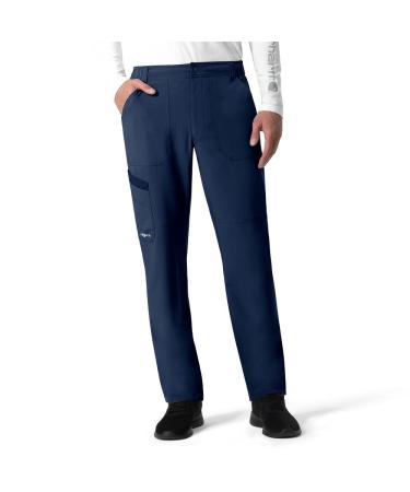 Carhartt Men's Force Cross-Flex Modern Fit Straight Leg Cargo Pant Large Navy