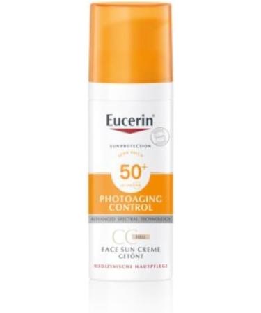 Eucerin Sun Photoaging Control SPF50+ Crema Solare Viso Colorata Naturale 50 ml - Buy Online on GoSupps.com