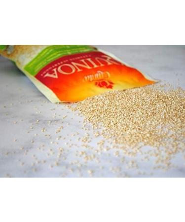 Quinoa Gluten Free Quinta Quinoa High Iron Foods 100% Whole Grain Vegan Foods Low Carb Foods Local Quinoa Grain high in Fiber high in zinc a Source of Calcium Kosher (200g) - Buy Online on GoSupps.com