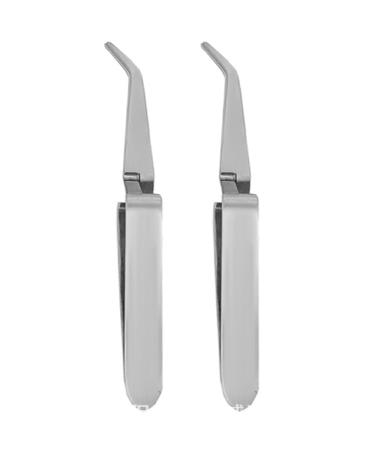 2 PCS Curve Cuticle Remover Shaping Tweezers Nail Pinching Clip Used for Nail Shaping to Make The Nails More Beautiful and Moving