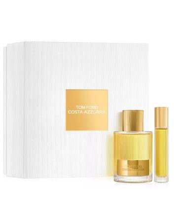 Tom Ford 2 Piece Costa Azzurra Eau De Parfum Set - Costa Azzurra Eau de Parfum (3.4 fl oz / 100 mL) and Costa Azzurra Eau de Parfum Travel Spray.(0.34 fl oz / 10 mL)