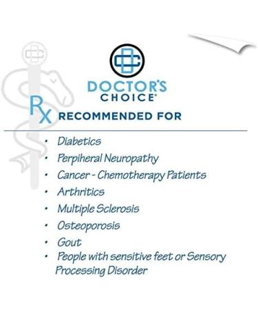 Doctor's Choice Diabetic Socks No Show X-Large 4-Pack - Size 13-15, Black - Buy Online on GoSupps.com