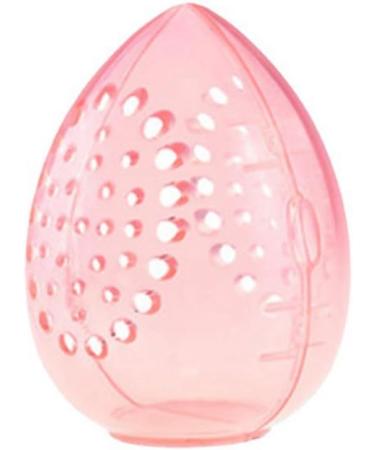 Qyrugcxs Sponge Storage Box Makeup Powder Puff Empty Egg Shaped Transparent Powder Puff Makeup Storage Box - Buy Online on GoSupps.com
