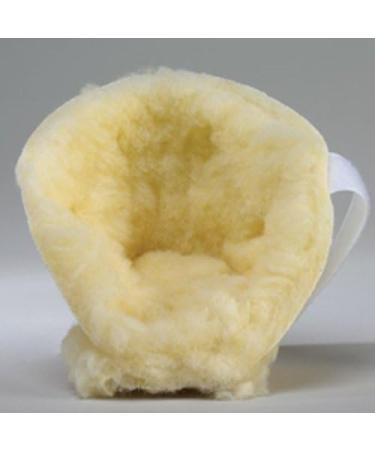Buy Genuine Medical Sheepskin Heel Protectors - Ideal for Bed Sores | Comfortable Sheepskin Foot Protection Boots (Pair) International Shipping Available - Buy Online on GoSupps.com