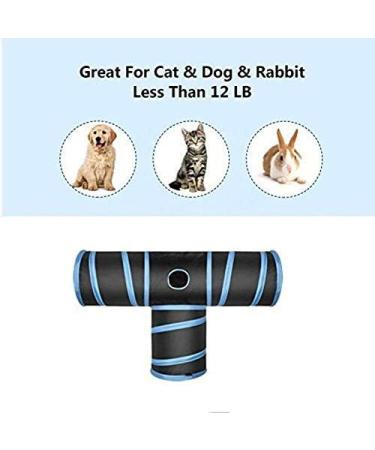 Cat Tunnel Rabbit Tunnel Cat Toy 3 Ways Foldable Tunnel Toy Pet Play Tunnel Tube For Kittens Puppies Rabbits Small Dogs - Buy Online on GoSupps.com
