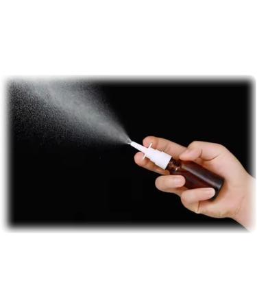 Buy Refillable Amber Glass Nasal Spray Bottles (2-Pack) | Travel-Sized Fine Mist Atomizer | 1 oz (30ml) for Saline | Reusable | International Shipping - Buy Online on GoSupps.com