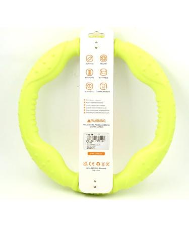 Laroo Dog Frisbee - Durable Water Toy for Medium & Large Dogs | Summer Pet Training Disc 30cm Green - Buy Online on GoSupps.com