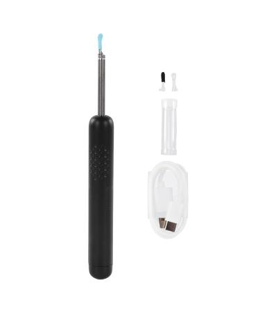 Waterproof Ear Cleaner Tool with 6 LED Light 1080P Micro Camera - Safe Ear Wax Removal for Living Room - Black - Buy Online on GoSupps.com