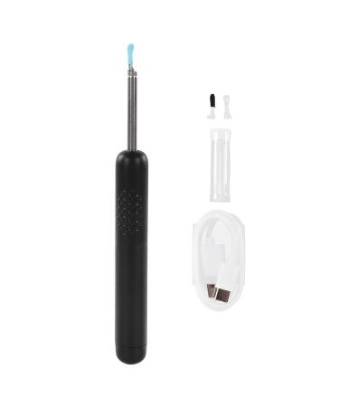 Wireless E Ear Cleaner Tool with 6 LED Lights & 1080p Microcamera - Durable Ear Wax Removal for Living Room (Black) | 30 Days Satisfaction Guarantee - Buy Online on GoSupps.com