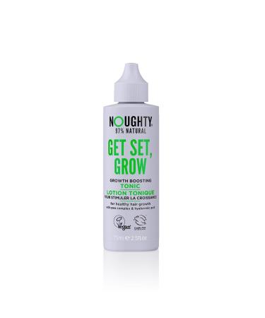 Noughty 97% Natural Get Set Grow Tonic Leave in Treatment for Thicker and Fuller Looking Hair 97% Natural with Pea Complex and Hyaluronic Acid 75ml