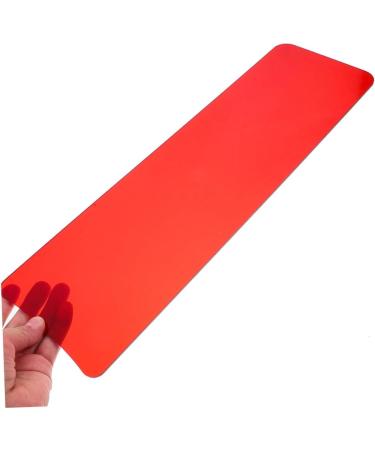 SHERCHPRY 2pi ces Planches De Coloration Capillaire Semi-transparentes Pour Salons De Coiffure Outils De Coloration Palettes M ches Rouge - Buy Online on GoSupps.com