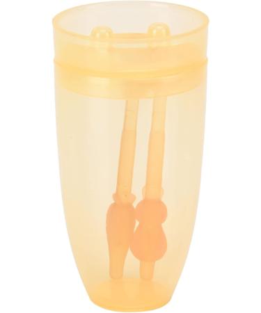 Toddler Toothbrush Set - Soft Bristles Cartoon Design Liquid Silicone for 0-3 Years | International Shipping - Buy Online on GoSupps.com