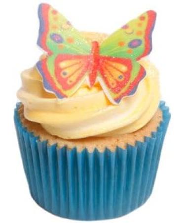 24 Beautiful Wafer Butterflies- Edible Unique & Gorgeous! - Buy Online on GoSupps.com