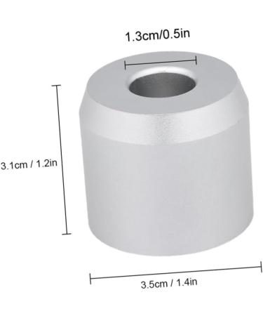 Beaupretty 2pcs Hairdressing Tools - Metal Shaving Brush Stand & Razor Base for Perfect Shaves | International Shipping - Buy Online on GoSupps.com