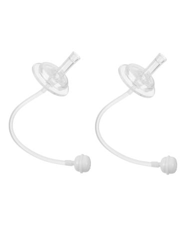 Combined 4 pieces of water outlet Baby bottle Silicone Straw water bottle Straw bottle Sucker Sucker Straw For Milch bottle Long -lived baby bottle straw milk cup straw