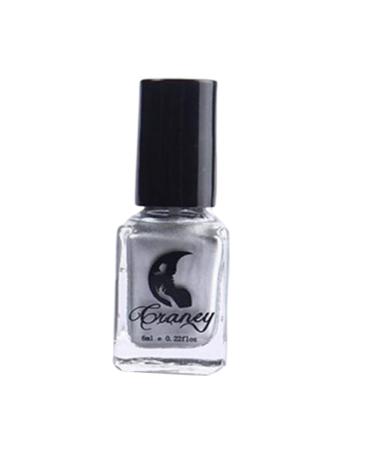 Mirror Nail Polish Long Lasting Metallic Nail Varnish 6ml Quick Drying Gel Polish silver mirror