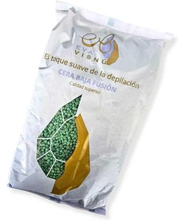 Eva Visn Melting wax emerald green 1 kg in pearls - Buy Online on GoSupps.com
