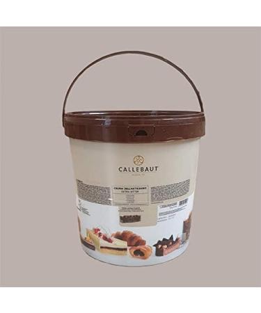  Lucgel Lucgel Srl 10 kg Creme de l'Artigien with Gusto Hazelnut (12%) for Cooking CalleBAUT Ice Cream Pasticceria Ideal for Stuffing Crostate Sweet Semi-Cold Cones Chocolates - Buy Online on GoSupps.com
