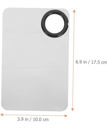 SHERCHPRY 2ensembles Plateau M langeur Cosm tique Avec Spatule Plateau De Maquillage Pour Fond De Teint Et Vernis Ongles Outils De Beaut  - Buy Online on GoSupps.com