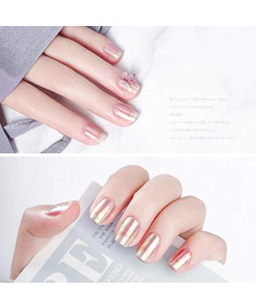 Mermaid Chrome Nail Art Powder Set with 6pcs Eyeshadow Sticks - Holographic Aurora Pigment for Manicure - Buy Online on GoSupps.com