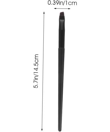 Baluue 9 Pcs Eyeliner Brush Eyebrow Brush Fine Point Eyeliner Brush Angled Eyeshadow Brush Black - Buy Online on GoSupps.com