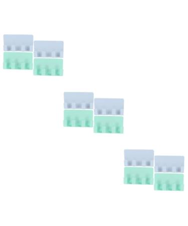 Abaodam 12 pieces brackets for razor mobile phone punch handle holders mobile phone charging towel for storing small things bracket for kitchen charger free wall unit