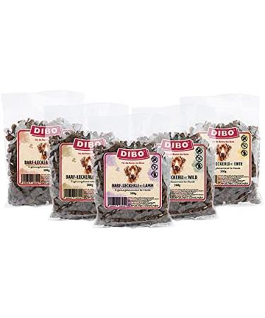 Dibo Barf Treats for Dogs - 200g Sugar-Free Lamb & Duck Training Snacks | Healthy Wild Bouquet - Perfect for Small Dogs - Buy Online on GoSupps.com