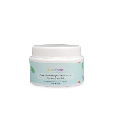 Goldy Vegan Face Moisturizing Cream Designed for Teenagers With Rejuvenating Properties Organic Glycerin Coconut Oil & Almond Oil - 50 GM