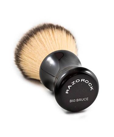 RazoRock Plissoft BIG BRUCE Synthetic Shaving Brush - Ultimate Shave Experience - Buy Online on GoSupps.com