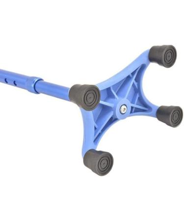 Crutches for The Elderly Size Four-Legged Cane Telescopic Crutches Aluminium Alloy Crutches Non-Slip Crutches for The Elderly Adjustable Walkers (Color : Blue) Smooth Sailing - Buy Online on GoSupps.com