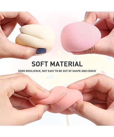 EL Sueno 6-Piece Makeup Sponge Set | Soft Round Face & Eye Blenders for Dry & Wet Use | High-Quality Cosmetics Applicators - Buy Online on GoSupps.com