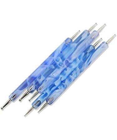 iFutniew 10 Wave Bar Chain Link Needle Point Pen Point Drill Pen Can Be Used to Embellish Gel Nail Skills - Buy Online on GoSupps.com