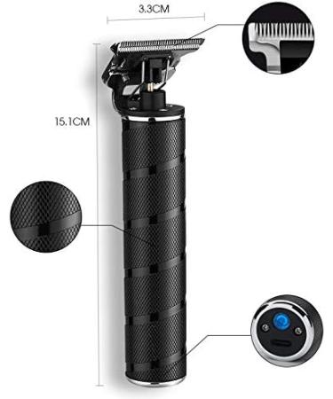 Rheross Electric Pro Clippers Barber Grooming Rechargeable Cordless Cutting Trimmer Hair Clippers (Black) - Buy Online on GoSupps.com