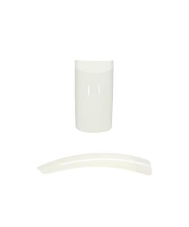 20 Pcs Tip Easy Fit Round & Flat Artificial Nail Tips for Perfect Nail Art | International Shipping - Buy Online on GoSupps.com