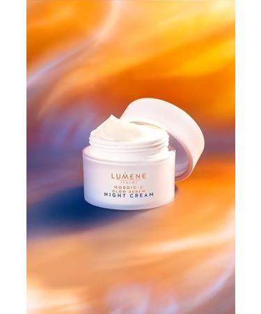 Lumene Nordic-C VALO Vitamin C Glow Renew Night Cream 50ml - Overnight Bright Sleeping Cream New Improved Formulation NEW IMPROVED FORMULA Night Cream - Buy Online on GoSupps.com