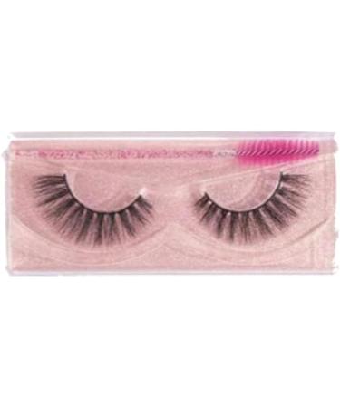 False Eyelashes with Comb Wispy Cat Style Lash Reusable Black 1 Pair Natural Wispy Lashes Flared Eyelashes Soft Fluffy Lashes Russian Strip Lashes Faux Mink Lashes - Buy Online on GoSupps.com