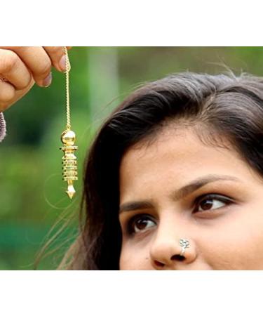 Buy Jet International Isis 4 Plate Gold Plated Metal Pendulum | Healing Dowsing A++ | International Shipping - Buy Online on GoSupps.com