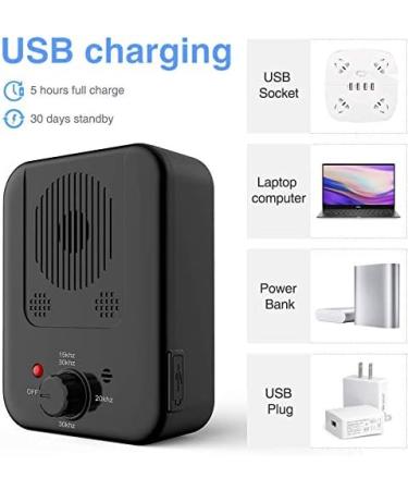 HXWEB PET Anti-Bell Device | Ultrasound Dog Bark Repeller & Trainer | Safe & Effective Outdoor Deterrent for Large Medium & Small Dogs - Buy Online on GoSupps.com