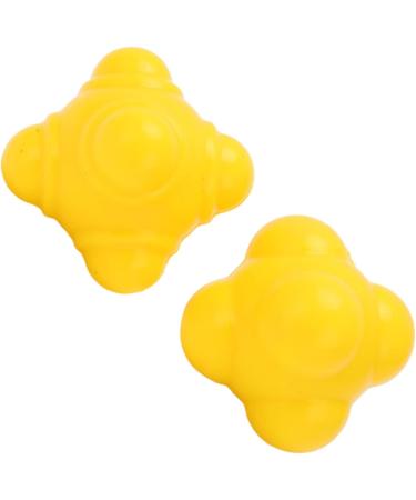 SUNGOOYUE 2Pcs Reaction Balls - Hand Eye Coordination Training Rubber Bounce Balls - Buy Online on GoSupps.com