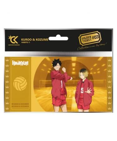Cartoon Kingdom - Golden Ticket Haikyu!! - Col01 Kuroo & Kozume - 3760375862166