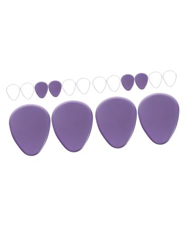 Gatuida 8 Pairs Forefoot Pad Grinding at Will Womens Shoe Inserts Purple Metatarsal Pads Girl Heels High Heels Forefoot Insoles Womens High Heel Shoes Miss Soft Gel Women's Shoes